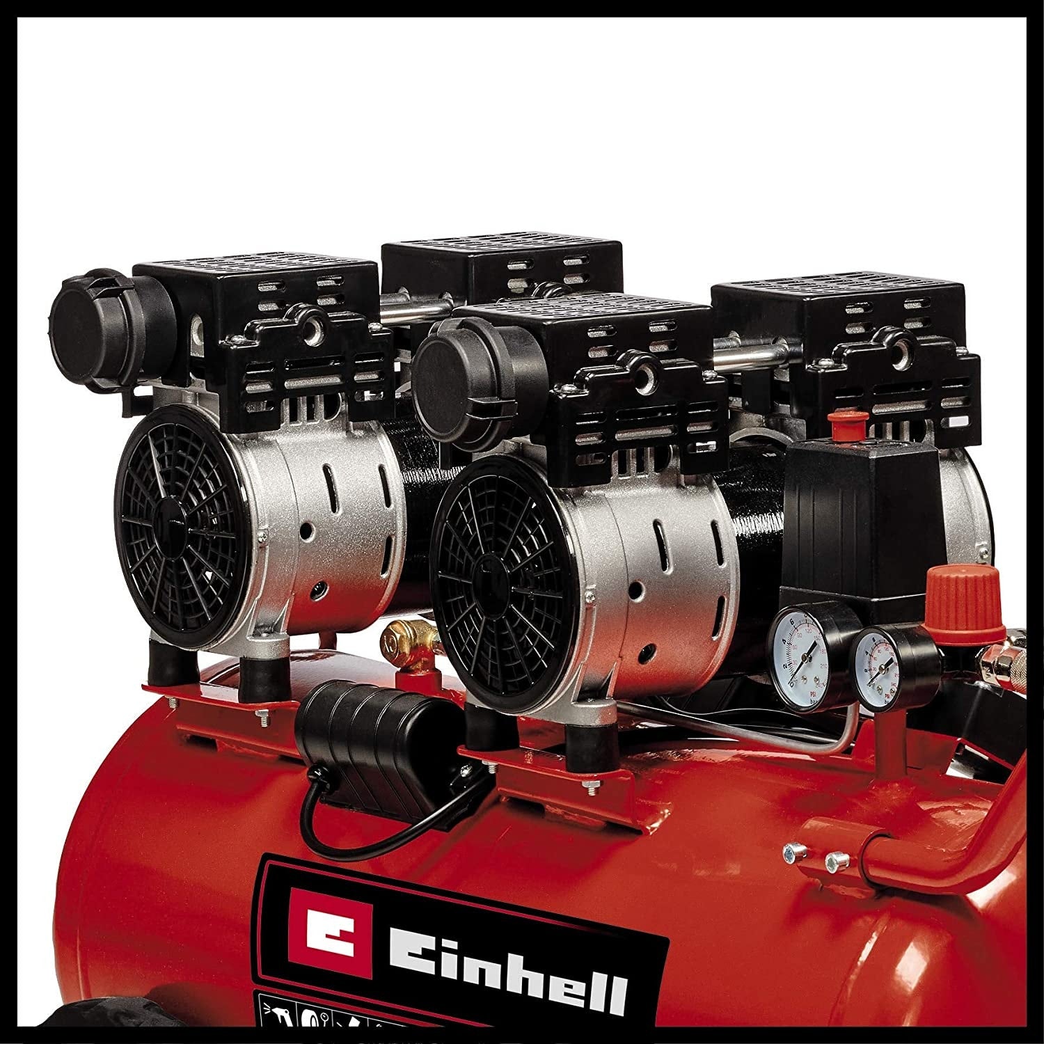 Einhell Compresor Silencioso 50L / 8Bar 4020620 Te-Ac 270/50 Silent Plus