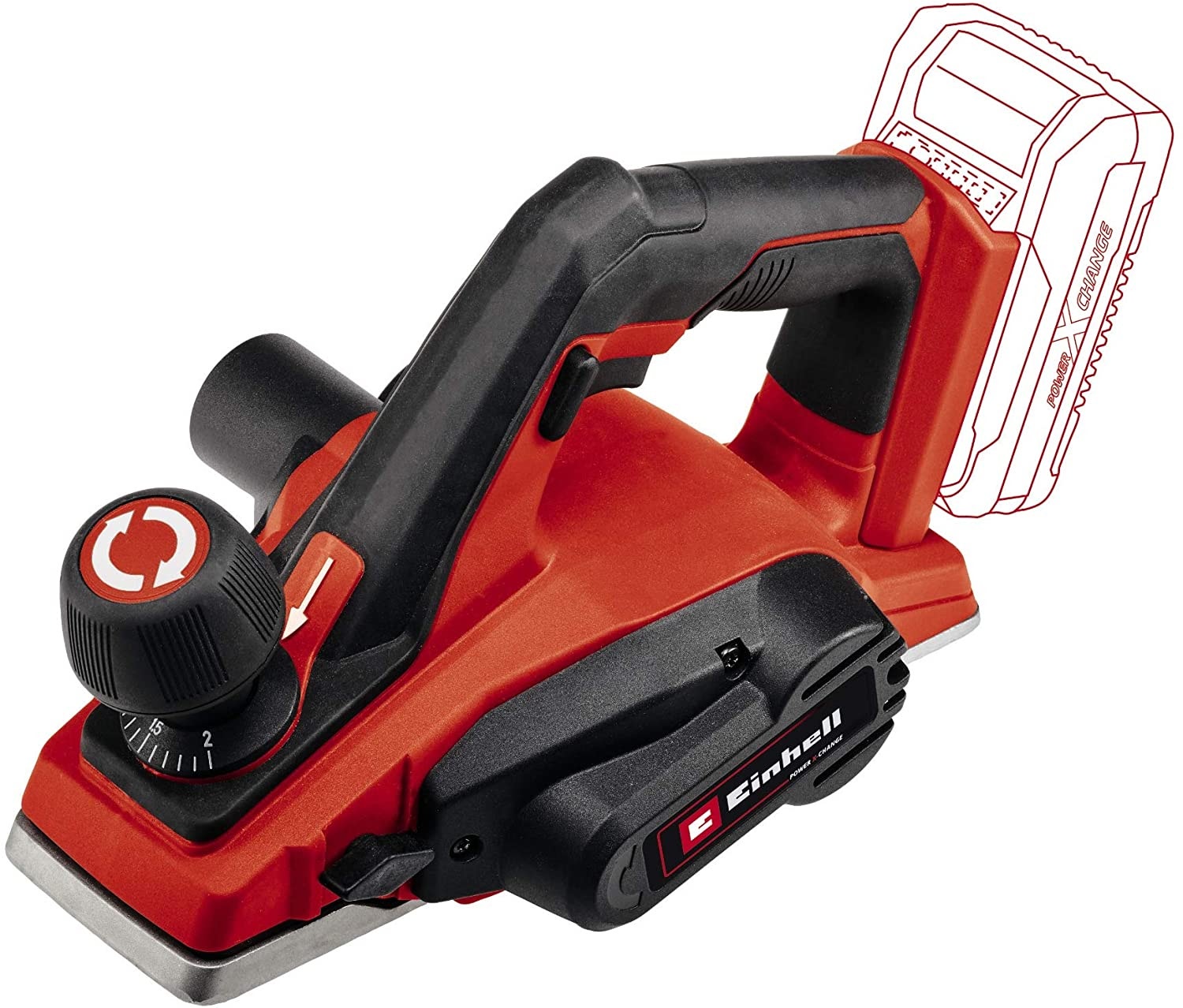 Einhell Cepillo Inalambrico 18V 4345400 Te-Pl 18/82 Li - Solo