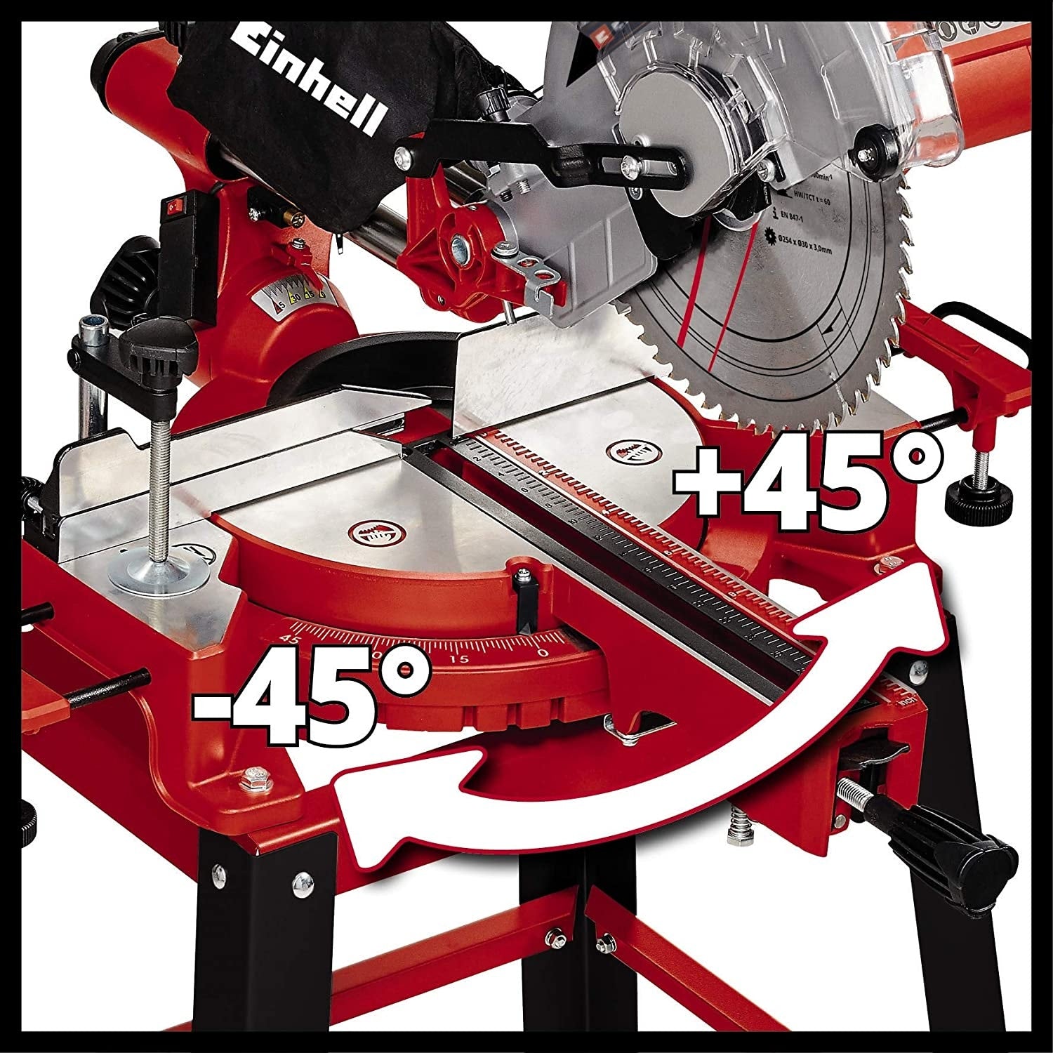 Einhell Ingleteadora 10" Telescopica 4300805 Tc-Sm 2531/2 U