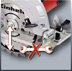 Einhell Sierra Circular 1.400W 4330997 Tc-Cs 1400
