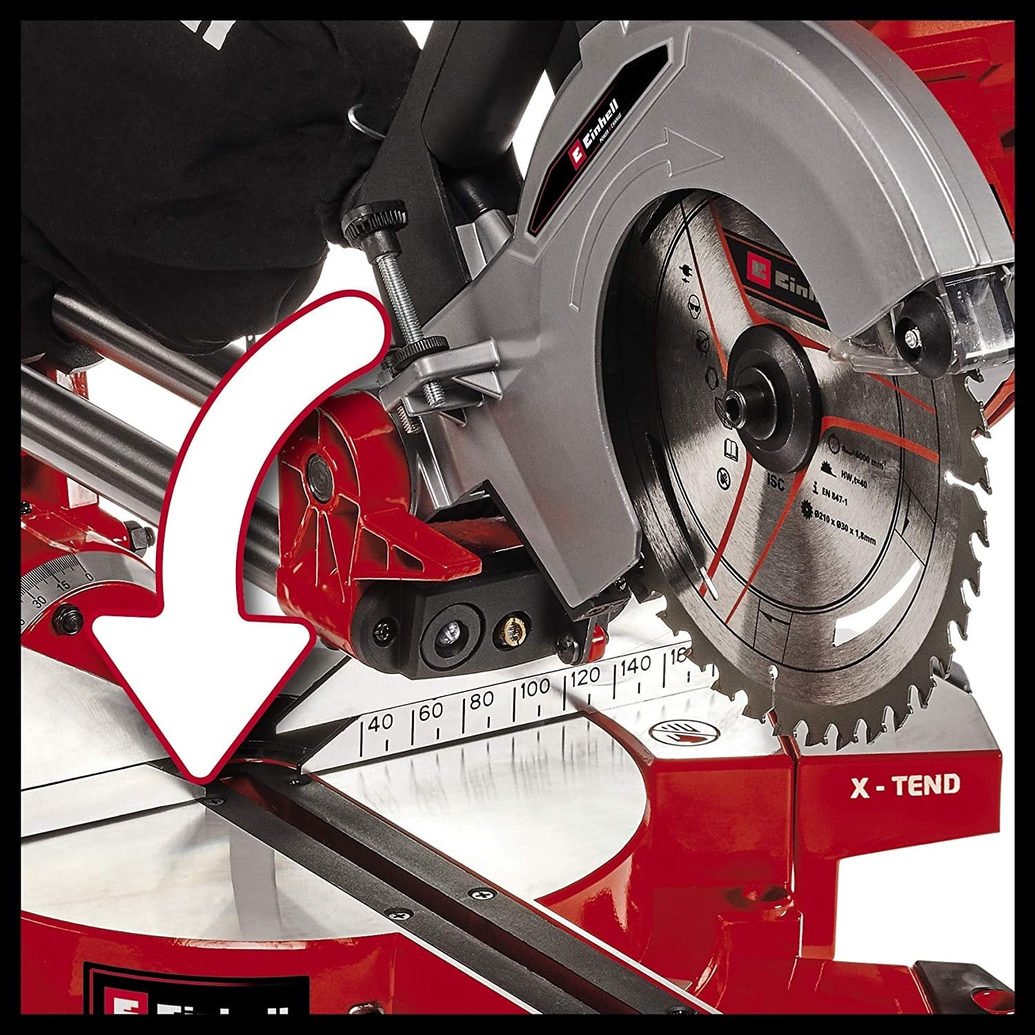 Einhell Ingleteadora 18V 38990Rpm 4300880 Te-Sm 36/210 Li - Solo