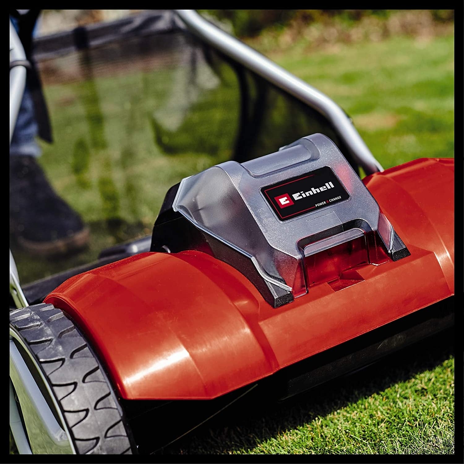 Einhell  Cortacesped Con Rodillo Inalambrico 18V 3414200 Ge-Hm 18/38 Li-Solo