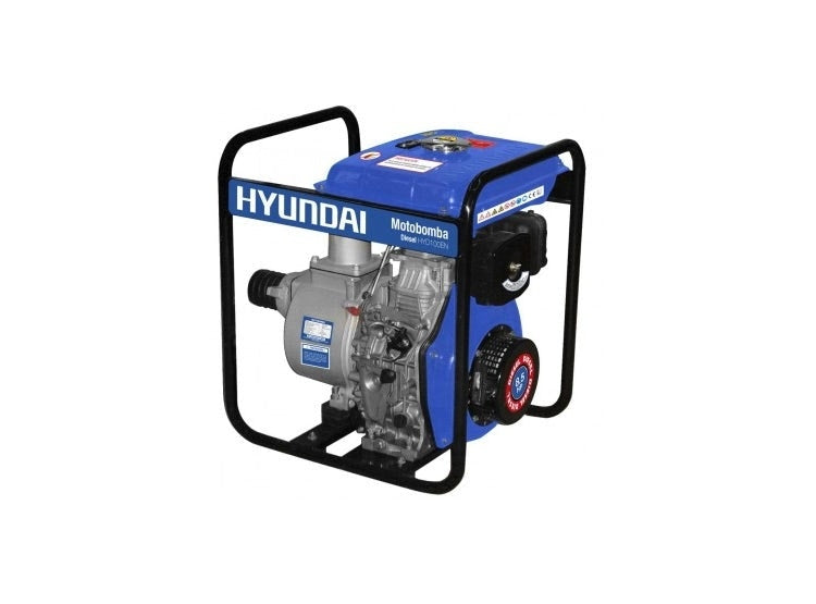 Hyundai Motobomba 4" Partida Elecctrica Diesel 82hyd100en