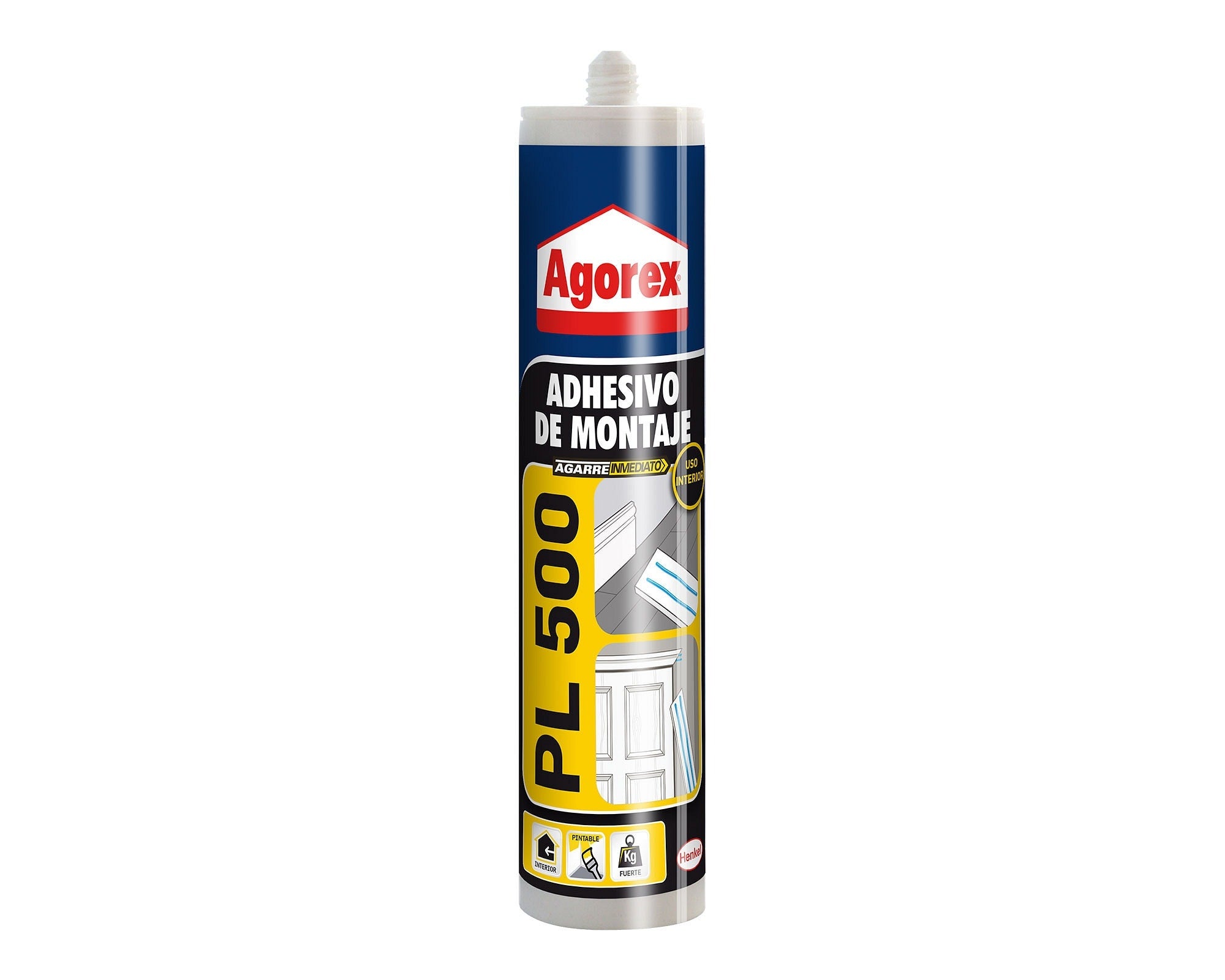 Agorex Adhesivo Montaje  370 Gr Cart