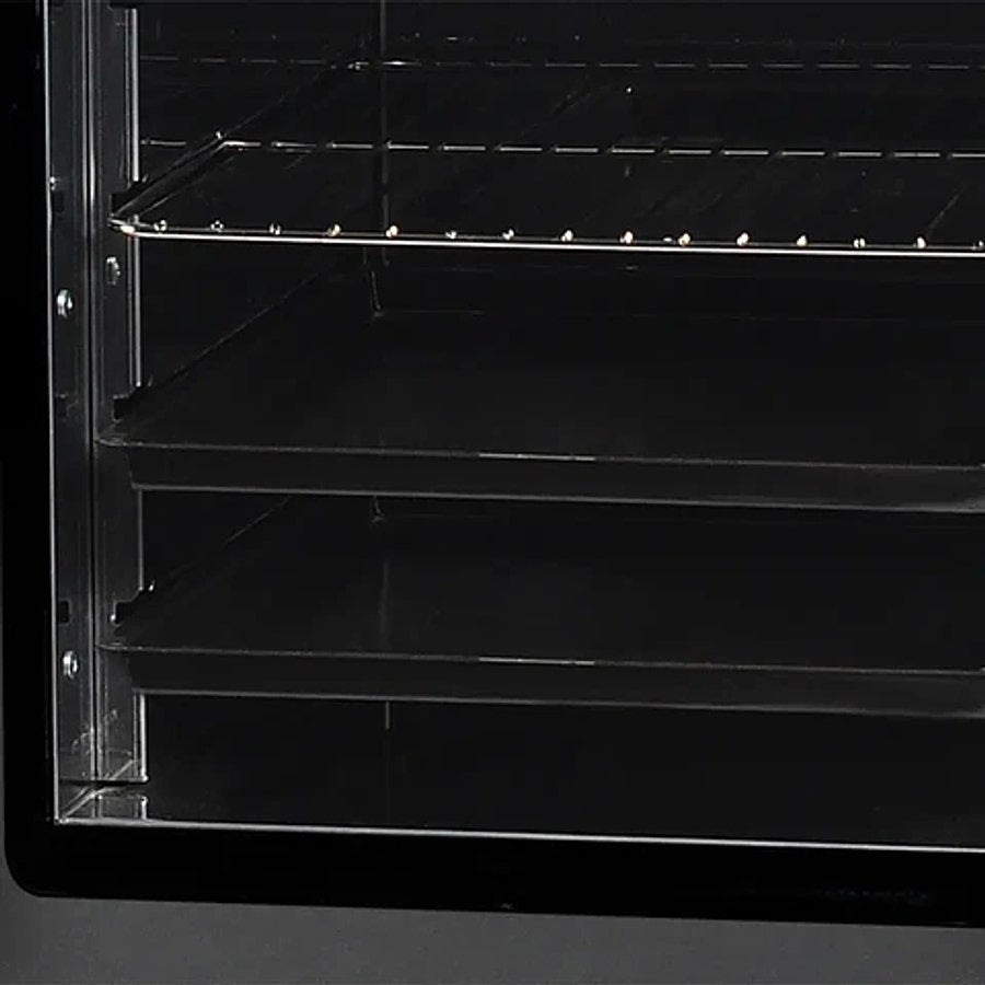 Bosca Pack Cocina Le&ntilde;a Hestia 90 Burdeo + Kit Instalacion