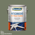 Anticorrosivo Ceresita B/Solv Estructural Gris Verdoso