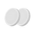 Byp Foco Led Pack 2x Sob Circ 18w Bco 6500k Unilux