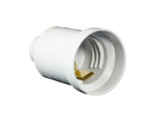 Portalampara Poliester Blanco Mec **Cert* E-27