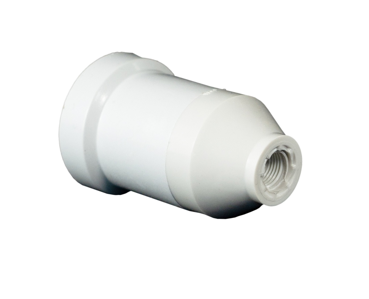 Portalampara Poliester Blanco Mec **Cert* E-27