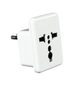 Mec Enchufe Adaptador Universal 2p+t Blanco 0273