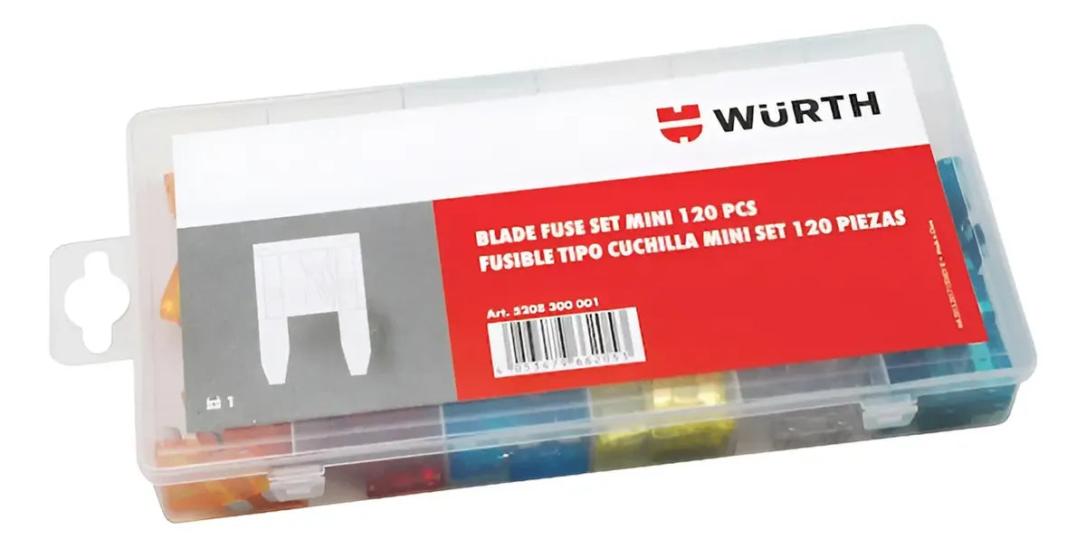 Wurth Fusible Mini Set 120 Piezas