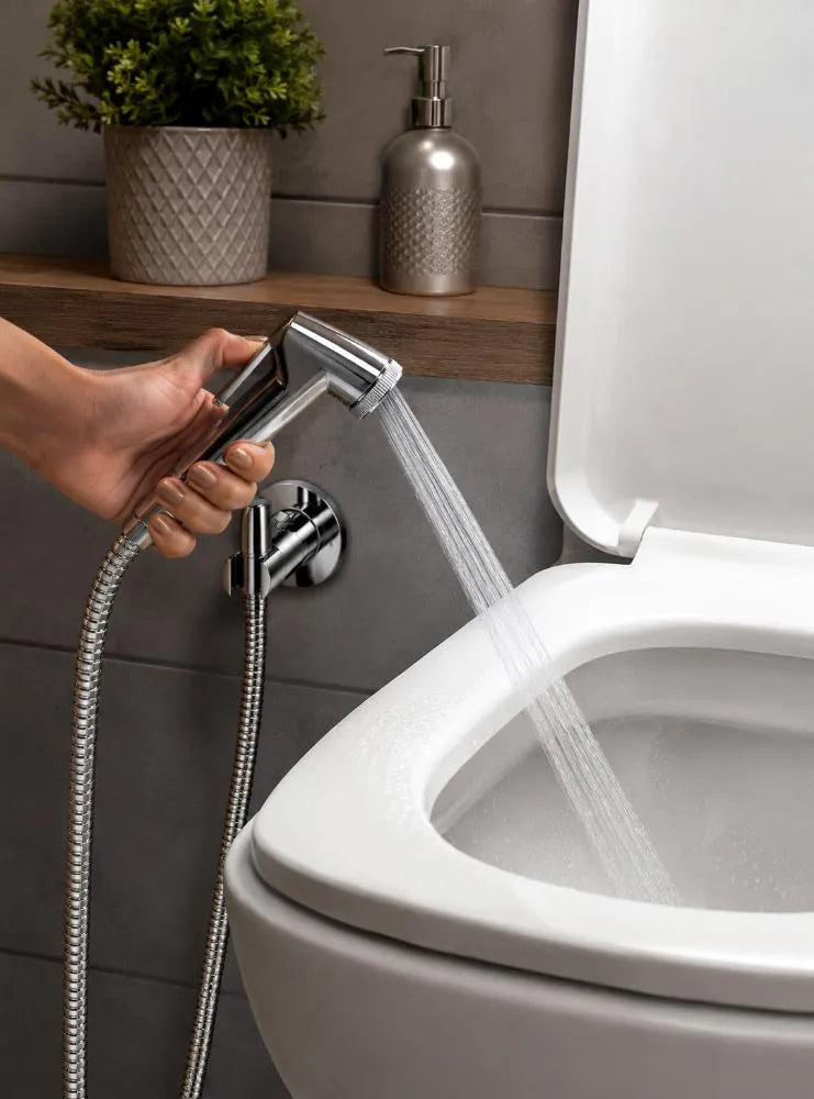Bidet Arabe Mango Cromado Acquamix
