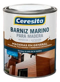 Ceresita Barniz Marino C/Tinte Roble Oscuro 1/4 Gl