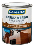 Ceresita Barniz Marino C/Tinte Roble Oscuro 1/4 Gl