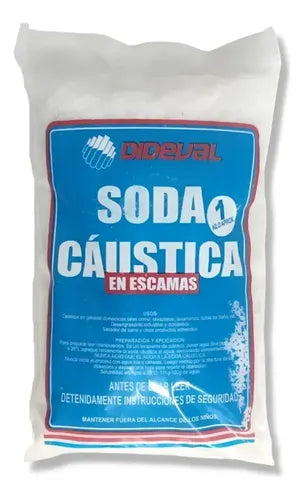 Soda Caustica Escama  1,0 Kg