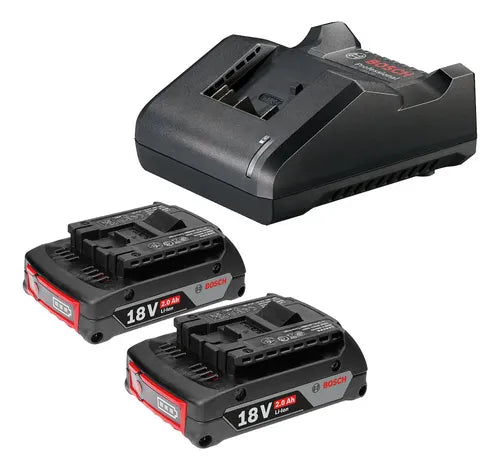 Bosch Kit 2 Bateria + Cargador 18v 2ah