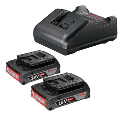Bosch Kit 2 Bateria + Cargador 18v 2ah