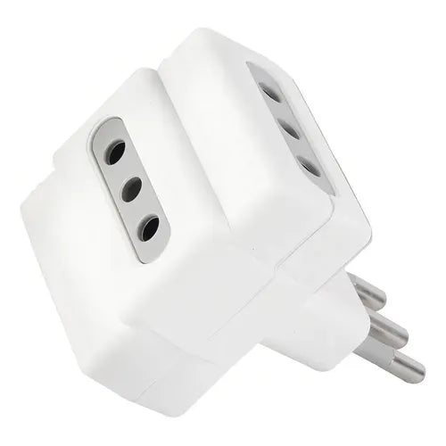 Harden Adaptador Triple 10A 250V Blanco-Te905Wh