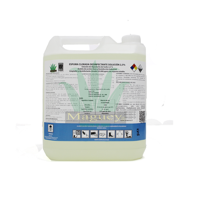 Espuma Clorada Bidon 5lts Quimica Maguey