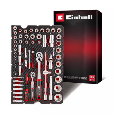 Einhell Set Mecanico Dados Y Chicharras 60pz 370520