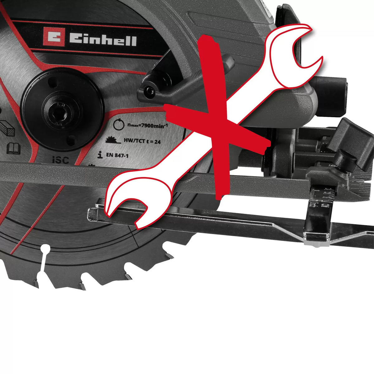 Einhell Sierra Circular Inalambrico 4331211 Te-Cs 18/190 Li Bl