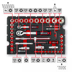 Einhell Set Taller Dados Y Chicharra 92pz 370514
