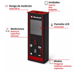 Einhell Medidor Laser 60mts 2270082 Tc-ld 60 R