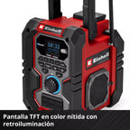 Einhell Radio Parlante 18v Hibrida Bluetooh 3407995 Te-cr 18 Li Dab