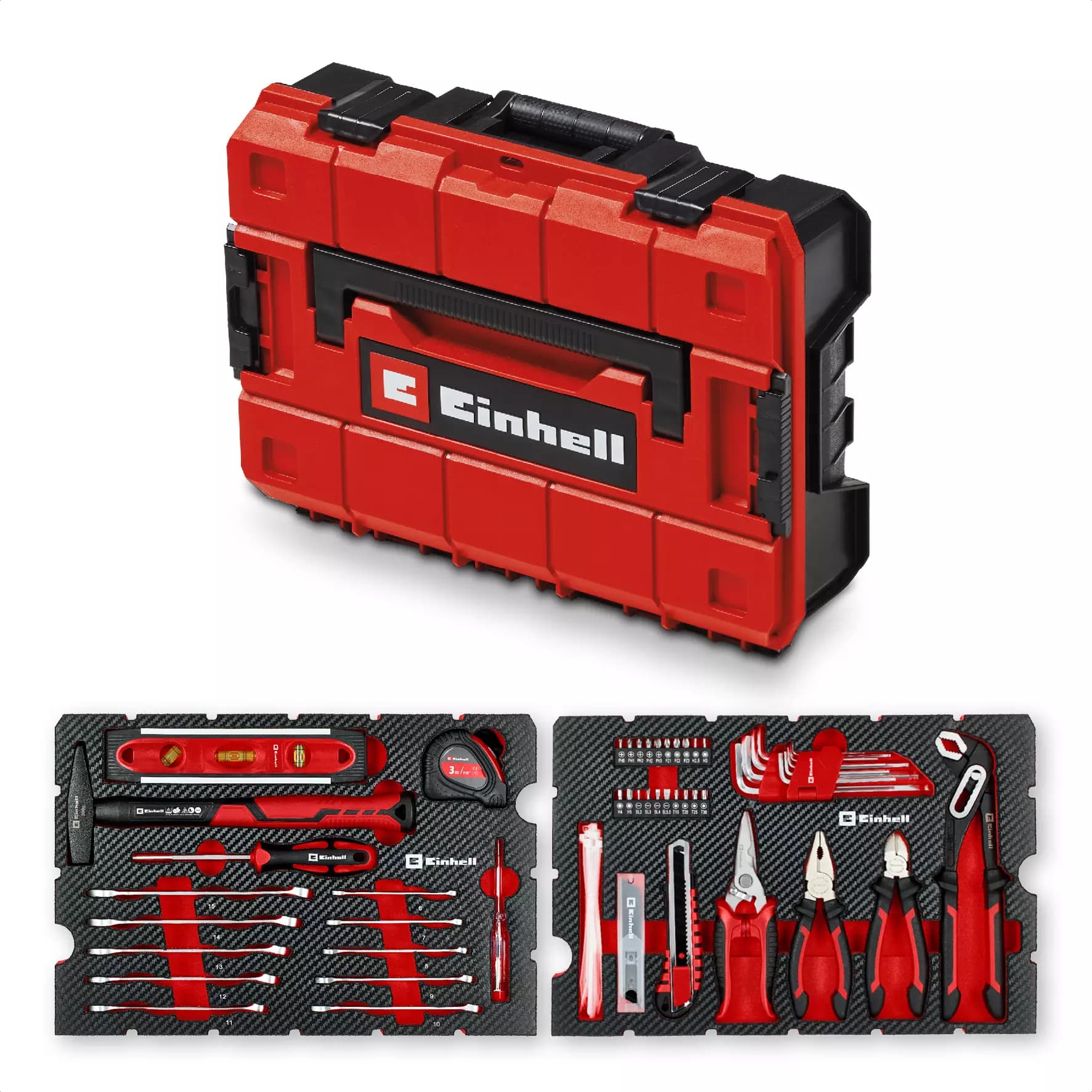 Einhell Set Herramientas Manuales 79pz 370511