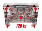 Einhell Carro De Transporte Con Base   4540041 E-case Rollbrett