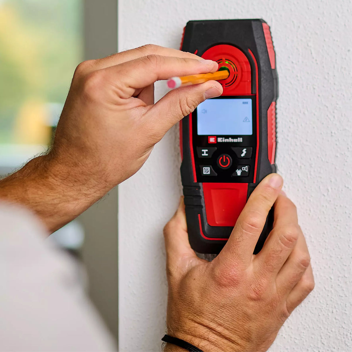 Einhell Detector Digital Corriente Metal-madera 2270145 Te-md 80