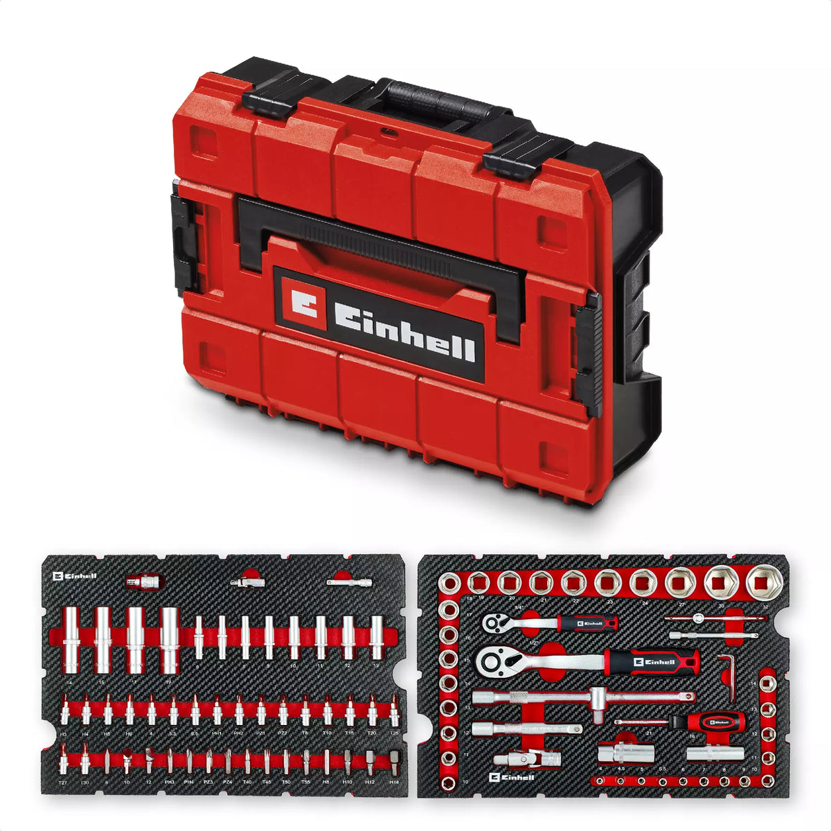 Einhell Set Taller Dados Y Chicharra 92pz 370514