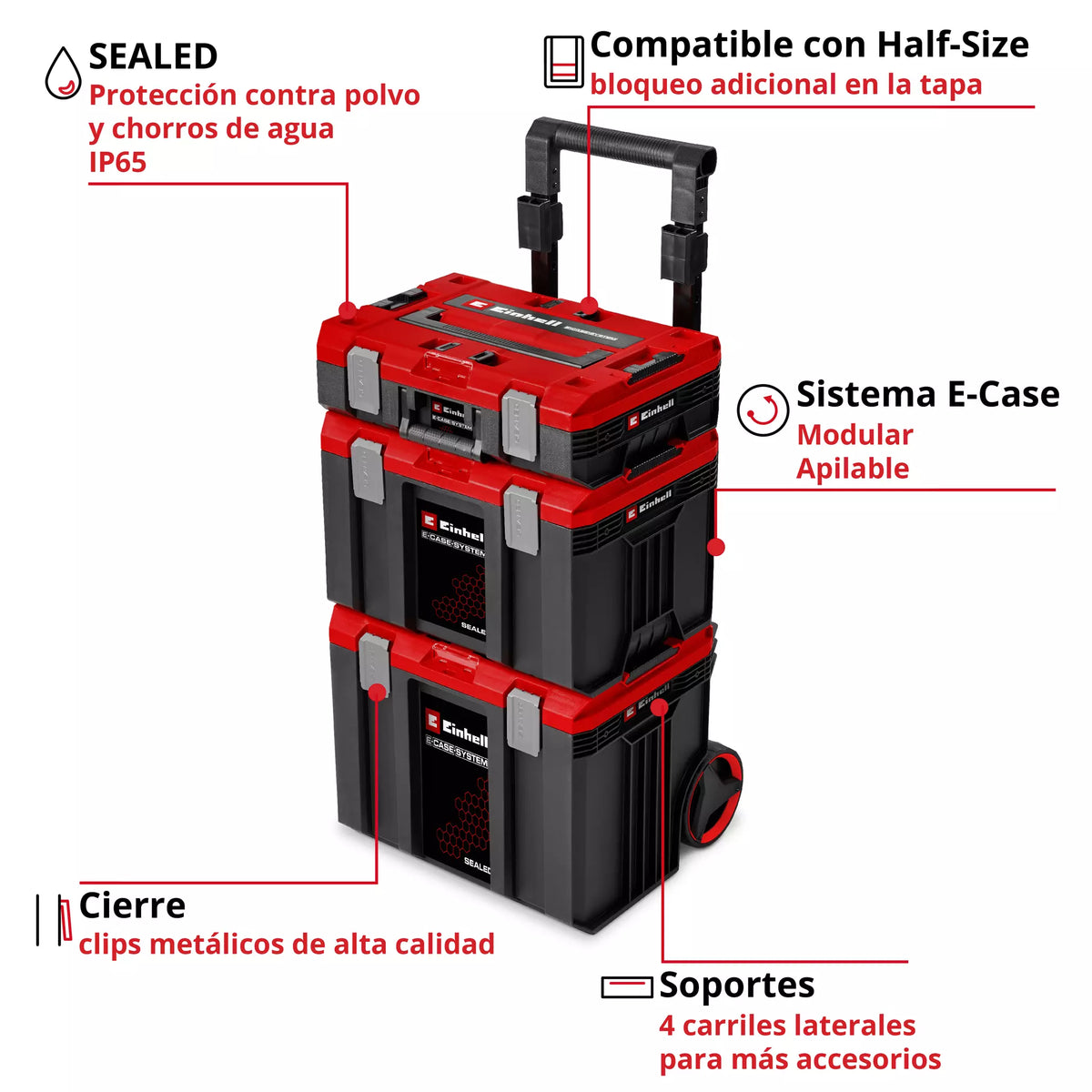 Einhell Caja Herrramientas Apilable 4540055