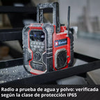Einhell Radio Parlante 18v Hibrida Bluetooh 3407995 Te-cr 18 Li Dab