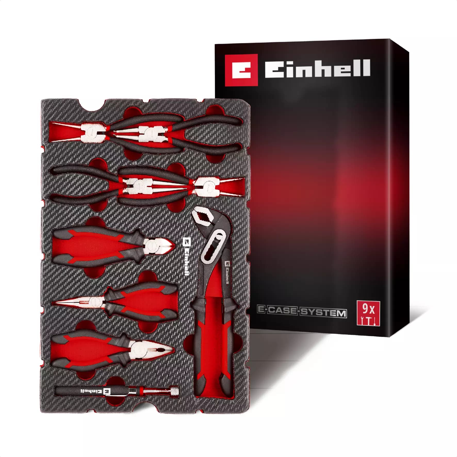 Einhell Set Alicates Y Tenazas  9pz  370522