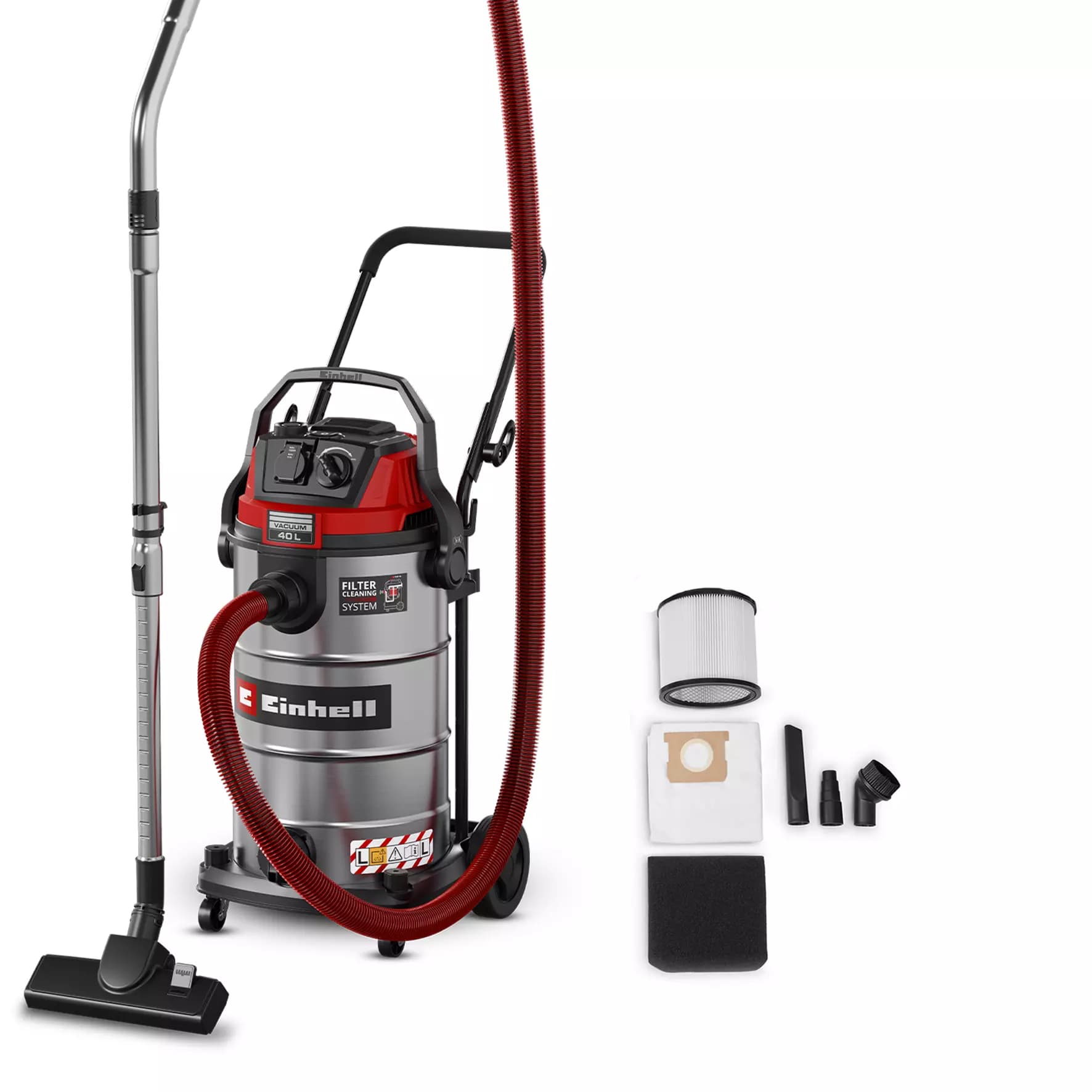 Einhell Aspiradora Polvo/agua Inox 40lt 2347445