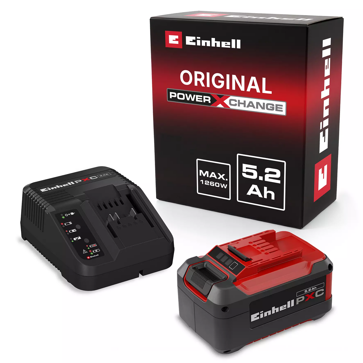 Einhell Bateria 18v 5,2 Amp +cargador 4512147 Starter Kit