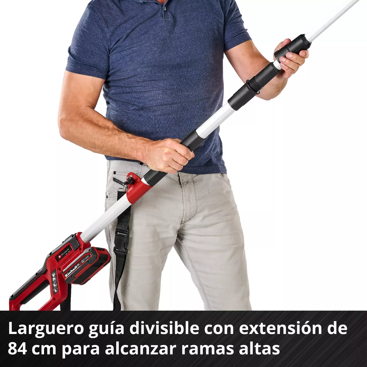 Einhell Sierra Podadora De Altura Inalambrica 3410581 Gc-lc 18/20 Li T-solo
