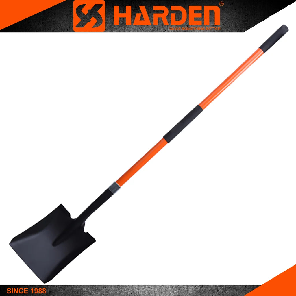 Harden Pala Punta Cuadrada Mango Largo  Fibra 634042