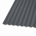 Plancha Acanalada Zinc Alum 0,35 X 3,00 Mts Gris Pizarra Ral 7024