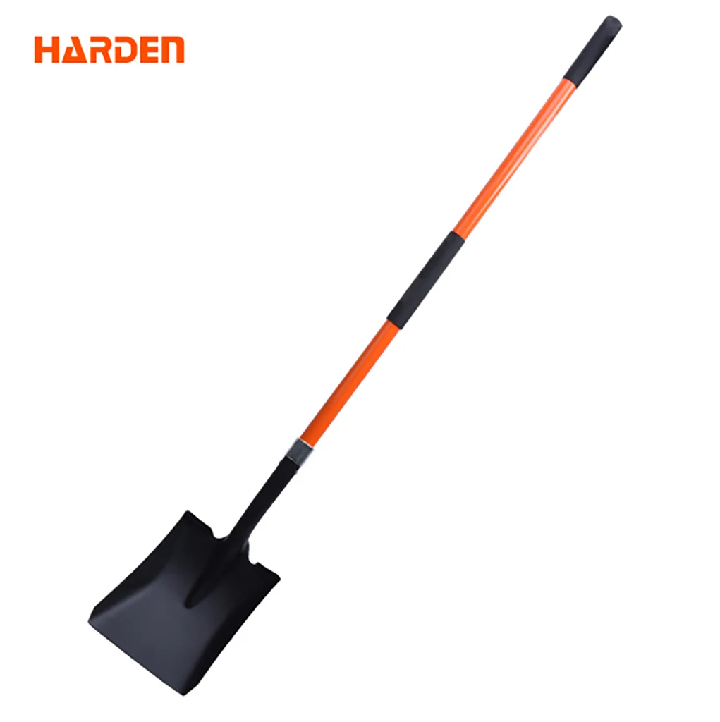 Harden Pala Punta Cuadrada Mango Largo  Fibra 634042