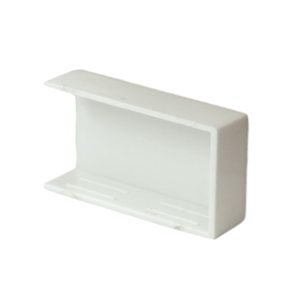 Mec Tapa Final Canaleta Pvc Blanca 20x10mm 2510