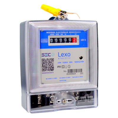 Medidor Monofasico Lexo (Delixi) 004010