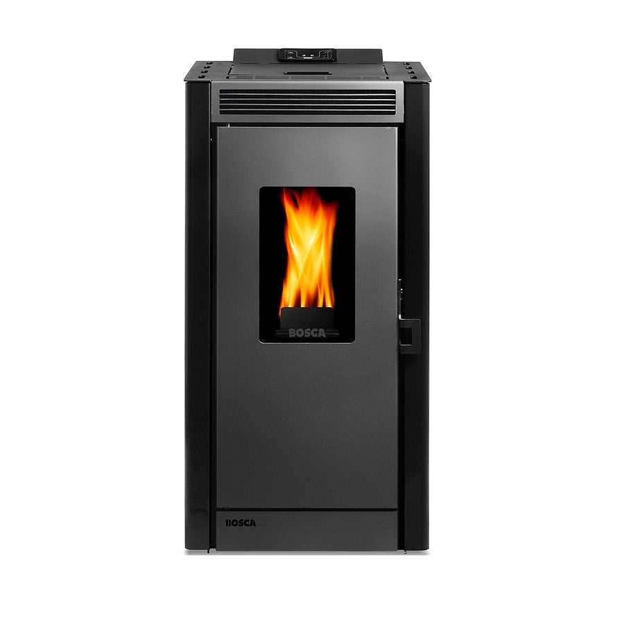 Bosca Estufa A Pellet Black Vision Negro