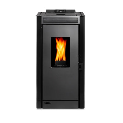 Bosca Estufa A Pellet Black Vision Negro