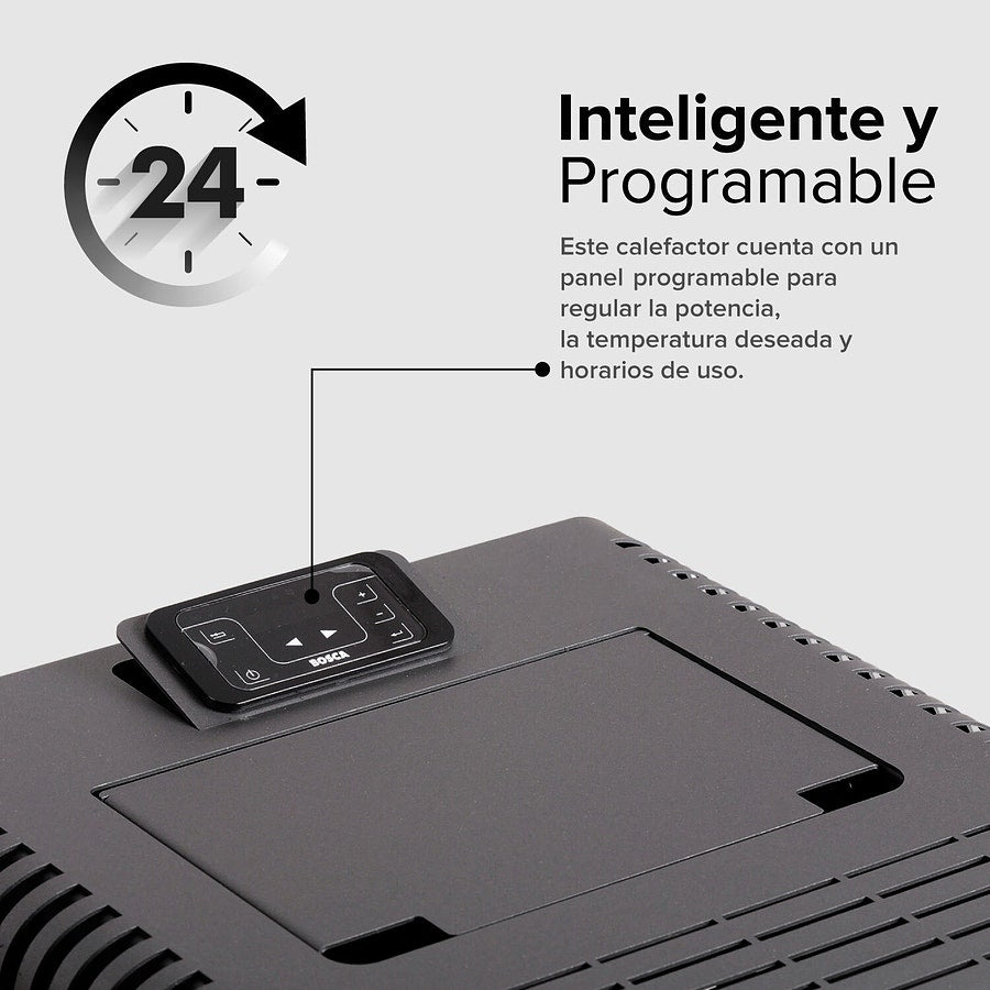 Bosca Estufa A Pellet Black Vision Negro