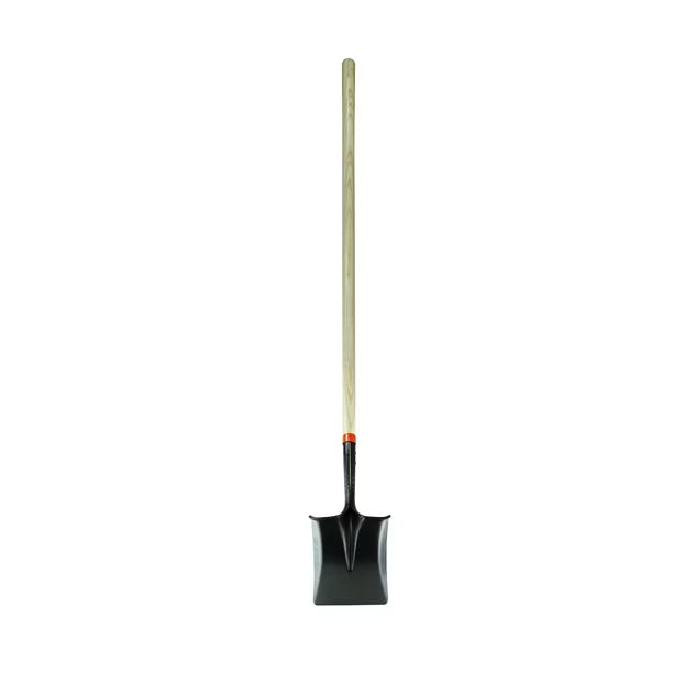 Harden Pala Punta Cuadrada Mango Largo Madera  634022