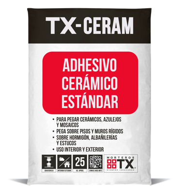 Transex Adhesivo Ceramico Normal 25 Kgs
