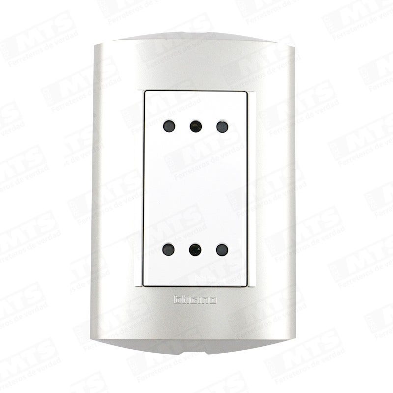 Bticino Enchufe Emb Doble 10A Modus Perla