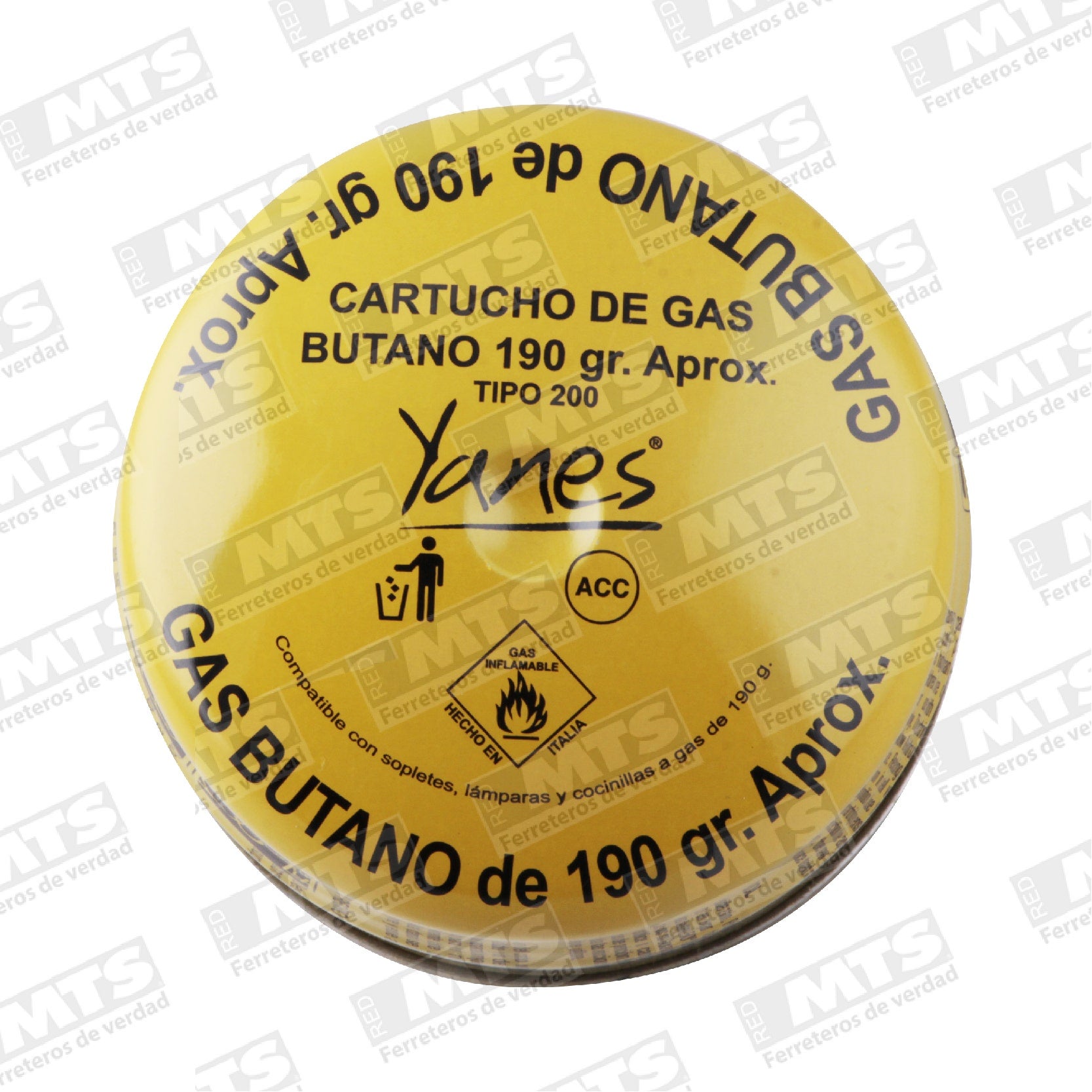 BALON GAS (CILINDRO) 180ML APROX.